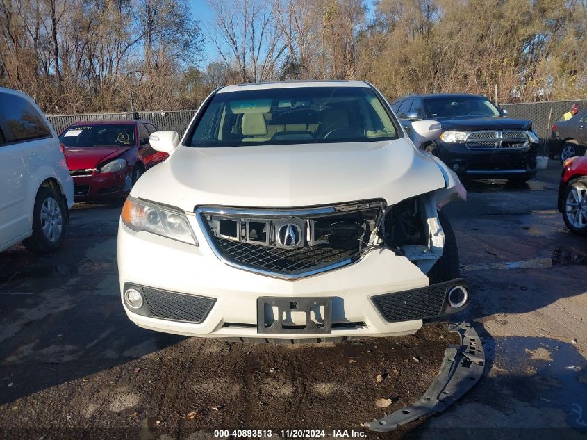 2015 Acura Rdx VIN: 5J8TB4H53FL001165 Lot: 40893513