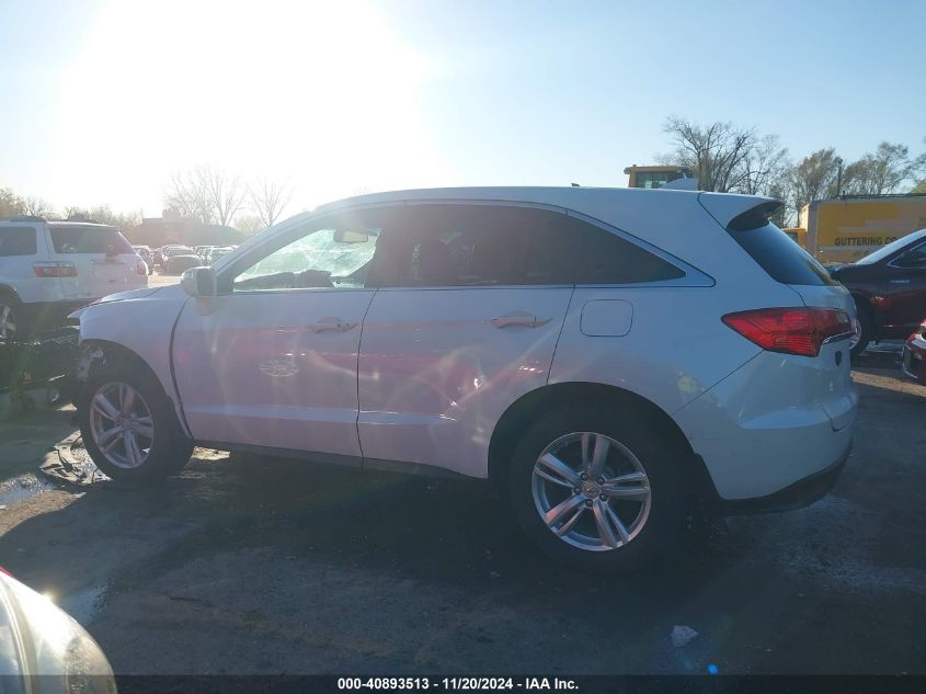 2015 Acura Rdx VIN: 5J8TB4H53FL001165 Lot: 40893513