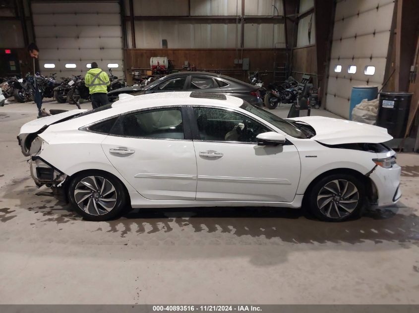 2019 Honda Insight Touring VIN: 19XZE4F96KE018695 Lot: 40893516