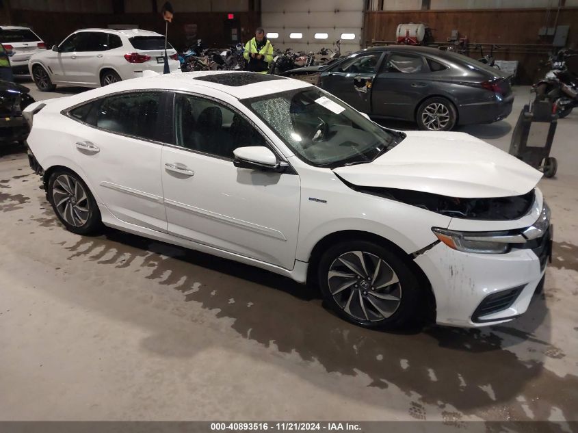 2019 Honda Insight Touring VIN: 19XZE4F96KE018695 Lot: 40893516