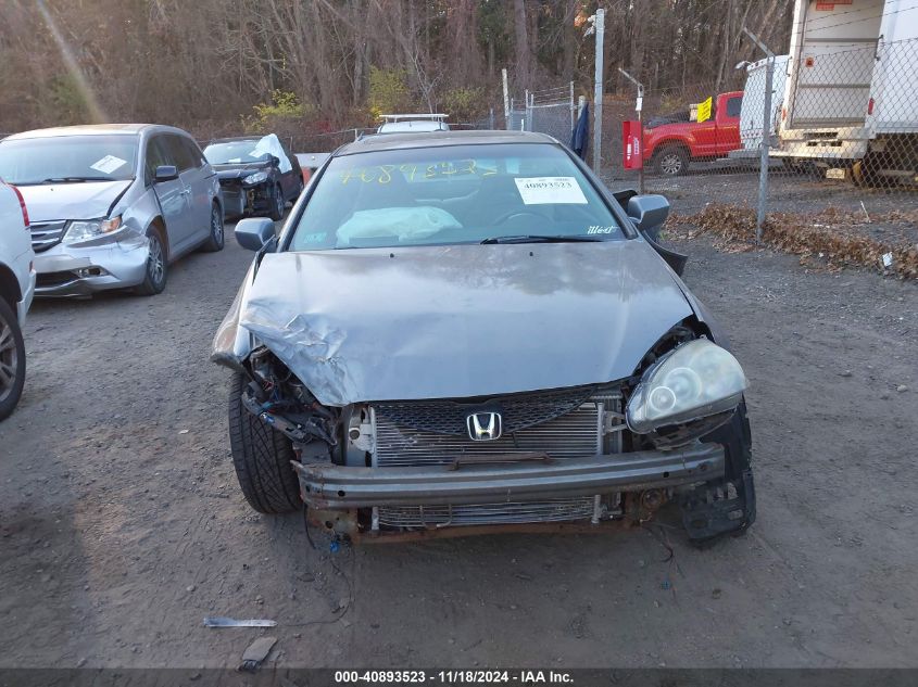 2005 Acura Rsx VIN: JH4DC54845S000549 Lot: 40893523