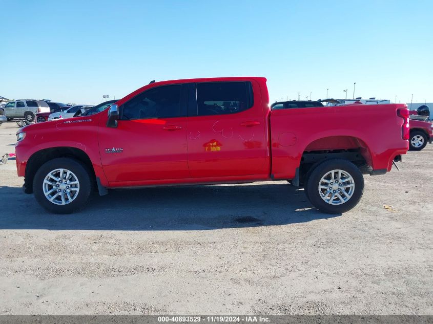 2021 Chevrolet Silverado 1500 2Wd Short Bed Lt VIN: 3GCPWCET4MG120452 Lot: 40893529