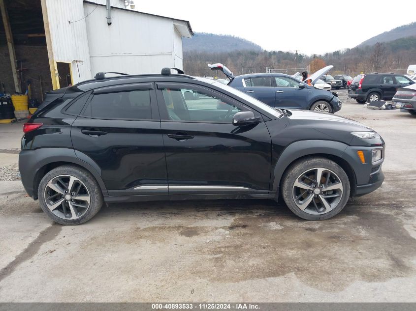 2019 Hyundai Kona Ultimate VIN: KM8K5CA53KU391576 Lot: 40893533