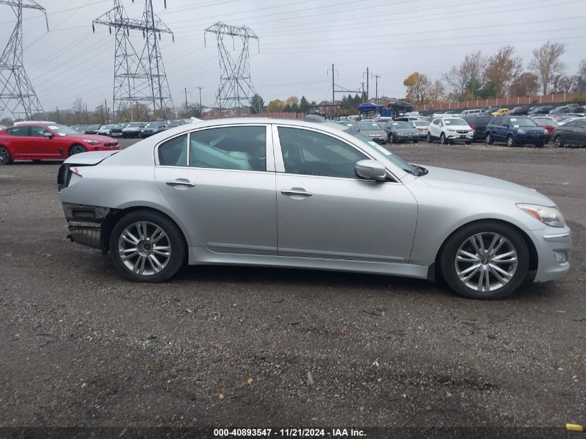 2013 Hyundai Genesis 3.8 VIN: KMHGC4DD1DU234880 Lot: 40893547