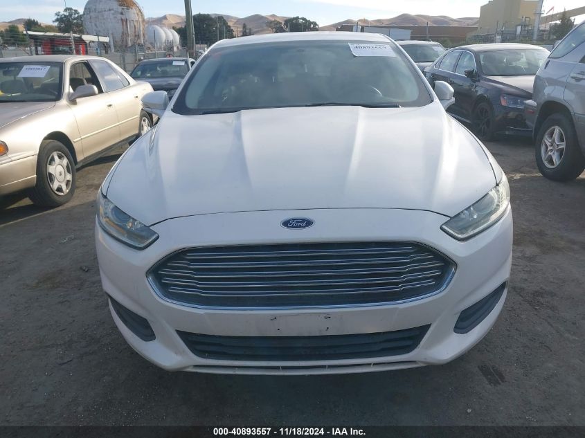 2016 Ford Fusion Se VIN: 3FA6P0H71GR319138 Lot: 40893557