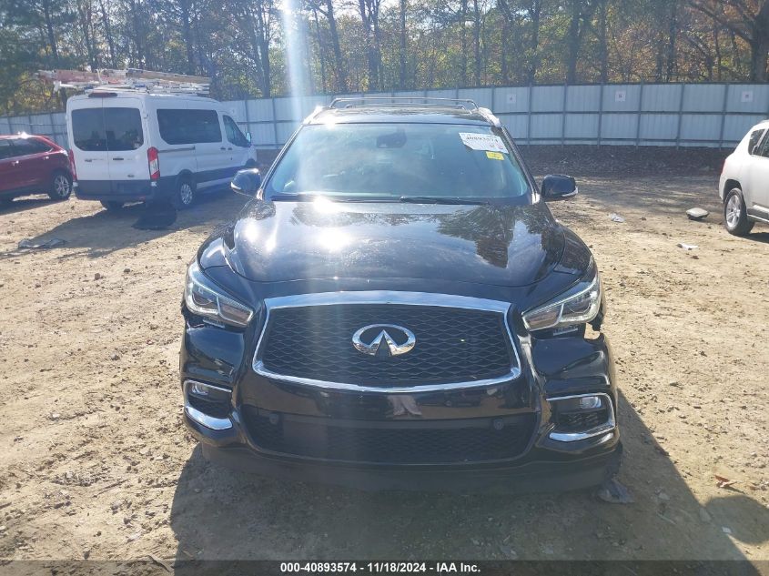 2020 Infiniti Qx60 Luxe Awd VIN: 5N1DL0MM5LC509134 Lot: 40893574