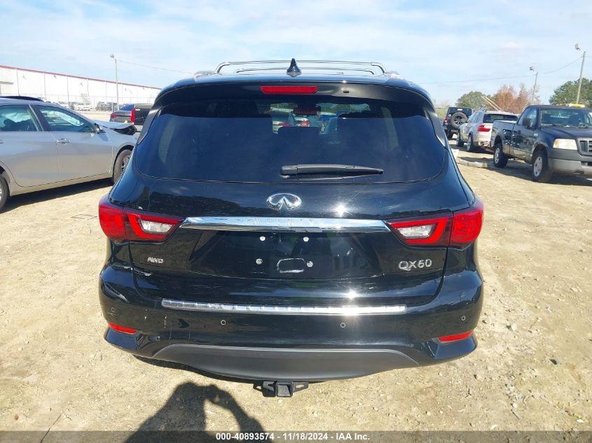 2020 Infiniti Qx60 Luxe Awd VIN: 5N1DL0MM5LC509134 Lot: 40893574