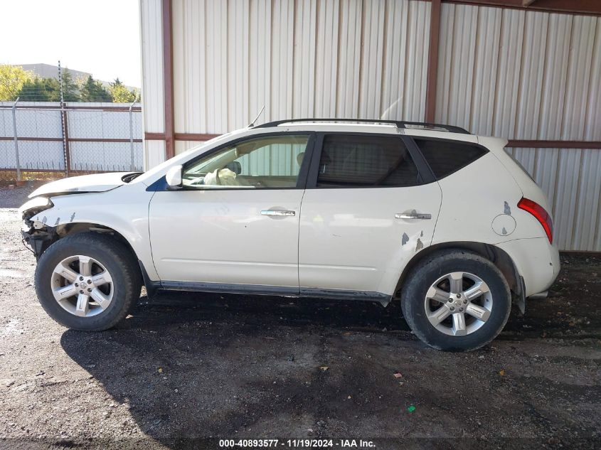 2006 Nissan Murano S VIN: JN8AZ08T06W406427 Lot: 40893577