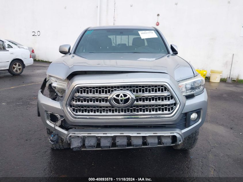 2017 Toyota Tacoma Trd Off Road VIN: 5TFCZ5AN2HX101327 Lot: 40893578