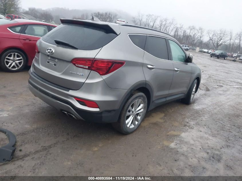 VIN 5NMZU4LA1HH046665 2017 Hyundai Santa Fe, Sport... no.4