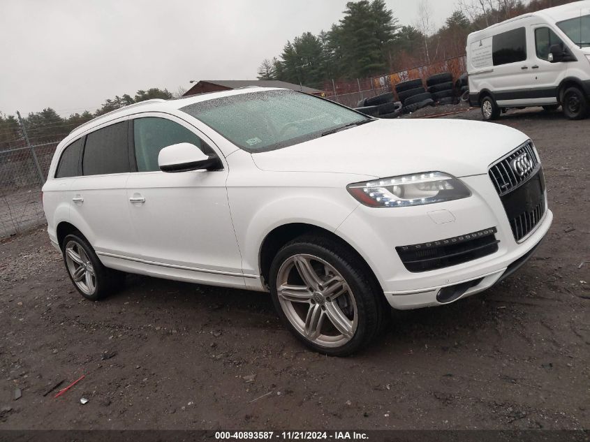 2012 Audi Q7 3.0 Tdi Premium VIN: WA1LMAFE2CD001023 Lot: 40893587