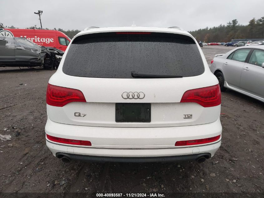 2012 Audi Q7 3.0 Tdi Premium VIN: WA1LMAFE2CD001023 Lot: 40893587