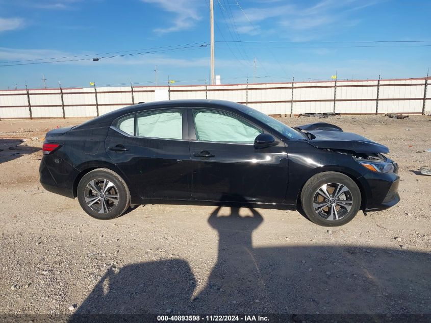 2022 Nissan Sentra Sv Xtronic Cvt VIN: 3N1AB8CV3NY320496 Lot: 40893598