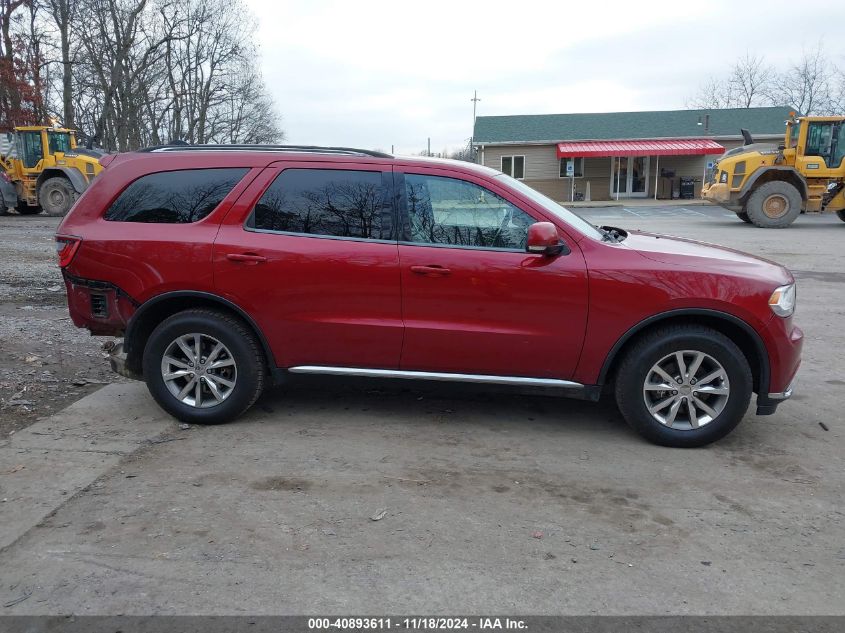 2015 Dodge Durango Limited VIN: 1C4RDJDG5FC917208 Lot: 40893611