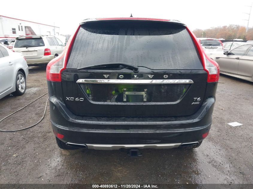 2016 Volvo Xc60 T6 Drive-E VIN: YV449MRK4G2917795 Lot: 40893612