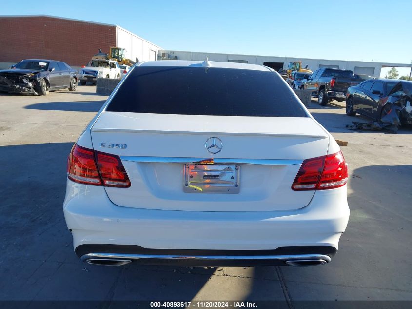 2014 Mercedes-Benz E 350 VIN: WDDHF5KB6EB016413 Lot: 40893617