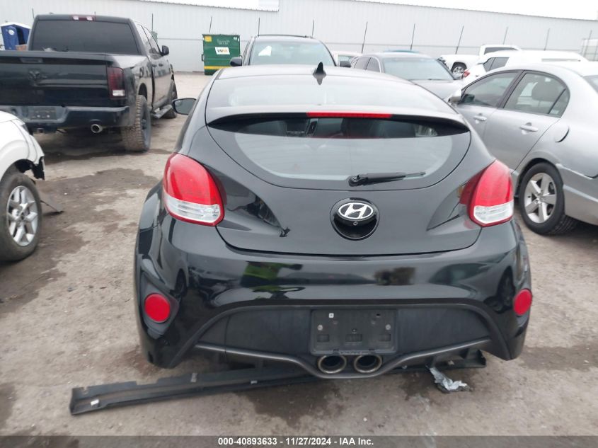 2015 Hyundai Veloster Turbo VIN: KMHTC6AE6FU238644 Lot: 40893633