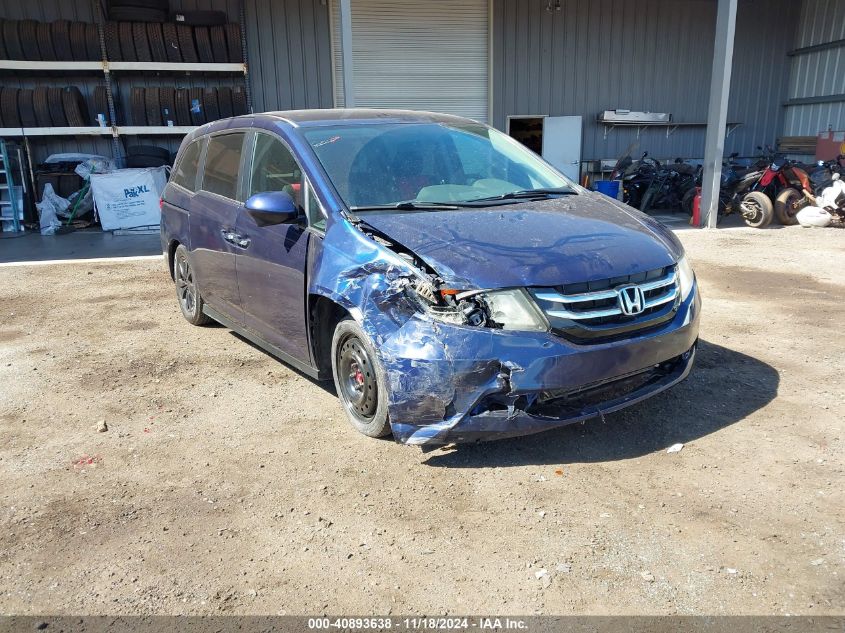 VIN 5FNRL5H43GB122298 2016 Honda Odyssey, EX no.1