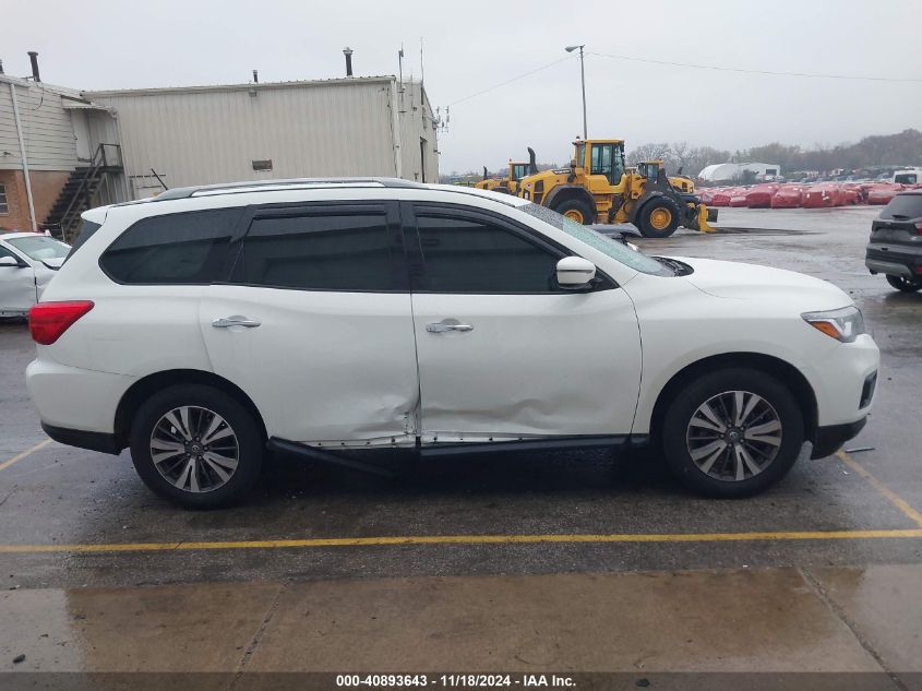 2017 Nissan Pathfinder Sv VIN: 5N1DR2MN2HC677792 Lot: 40893643