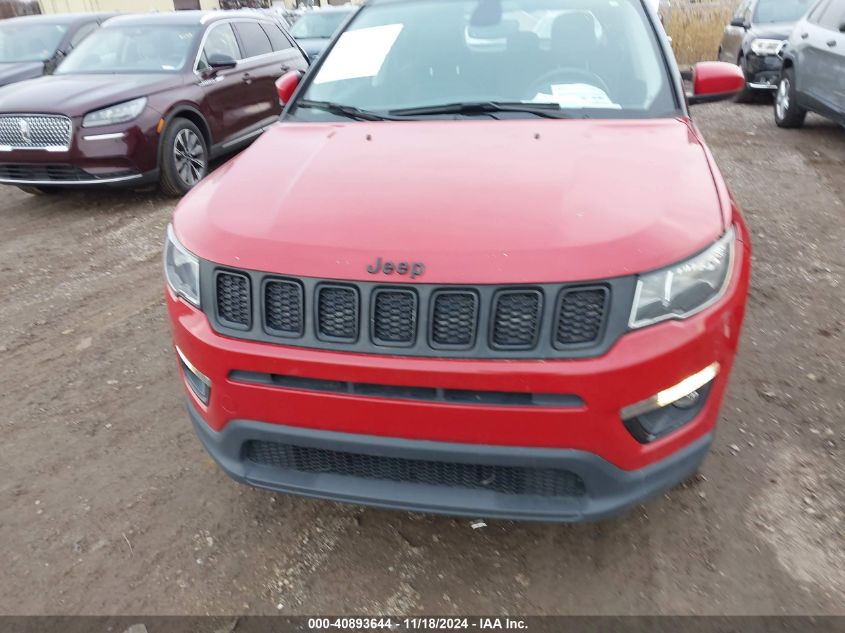 2020 Jeep Compass Altitude 4X4 VIN: 3C4NJDBB5LT204146 Lot: 40893644