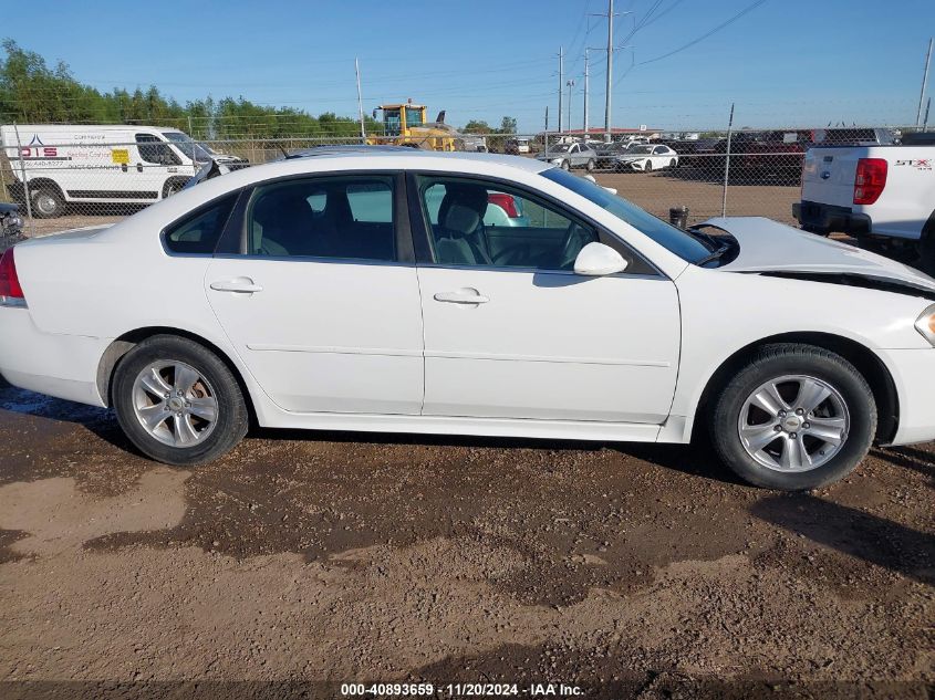 2013 Chevrolet Impala Ls VIN: 2G1WF5E35D1248630 Lot: 40893659