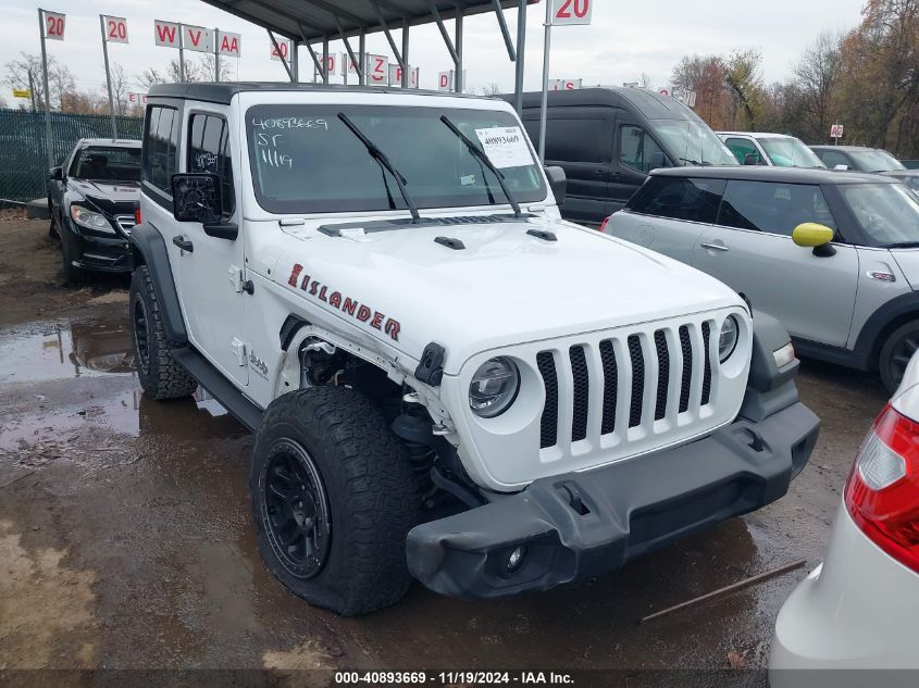 2021 Jeep Wrangler Islander 4X4 VIN: 1C4GJXAN2MW691467 Lot: 40893669