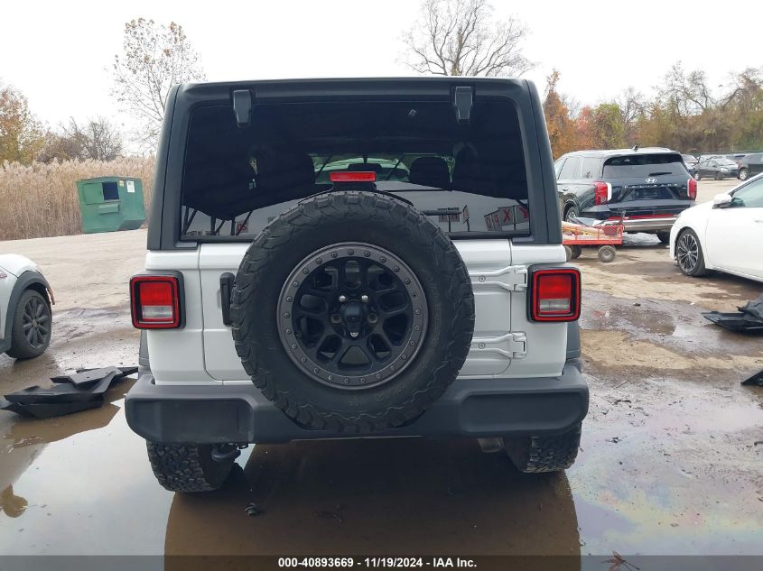 2021 Jeep Wrangler Islander 4X4 VIN: 1C4GJXAN2MW691467 Lot: 40893669