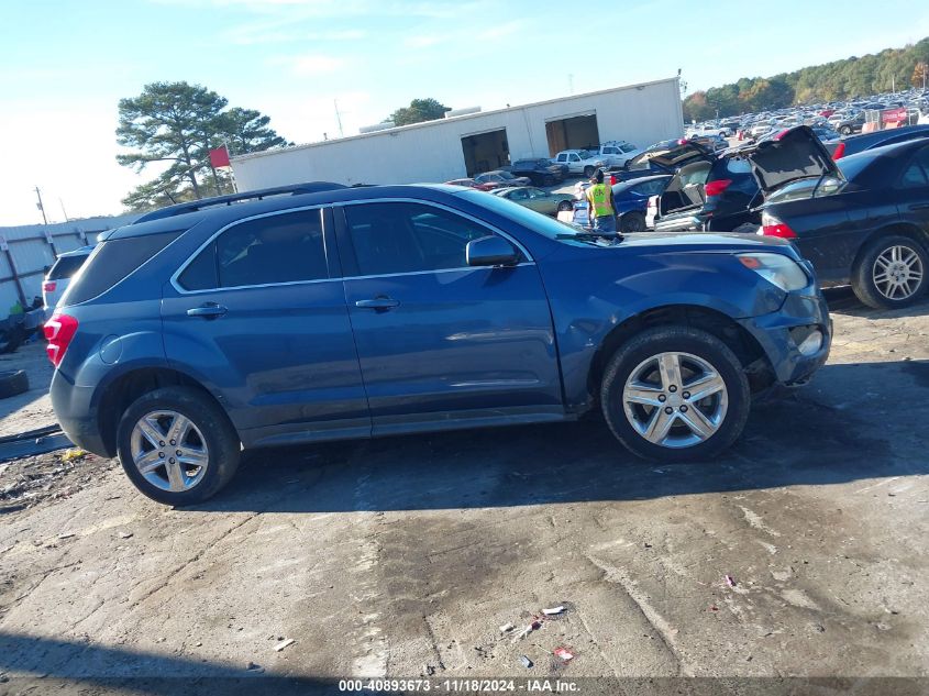 2016 Chevrolet Equinox Lt VIN: 2GNALCEK3G6149731 Lot: 40893673