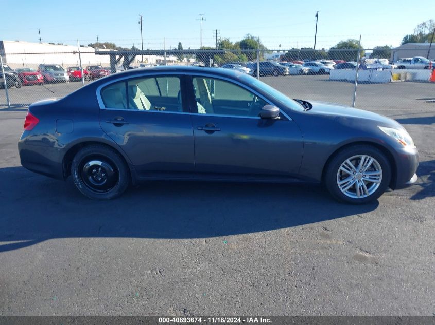 2011 Infiniti G37 Journey VIN: JN1CV6AP7BM304423 Lot: 40893674