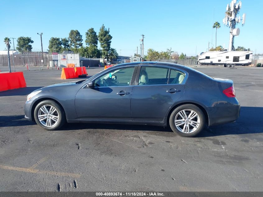 2011 Infiniti G37 Journey VIN: JN1CV6AP7BM304423 Lot: 40893674