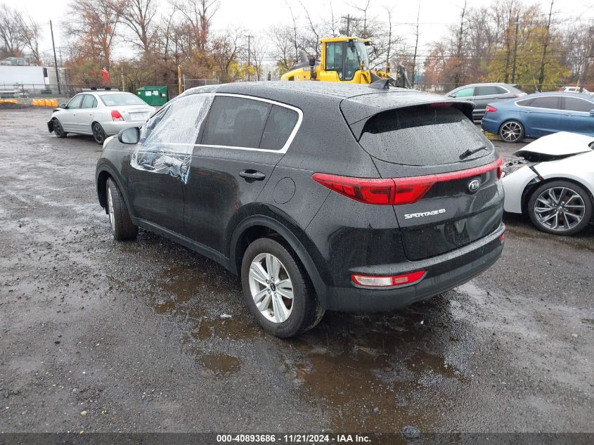 VIN KNDPM3AC7H7039216 2017 KIA Sportage, LX no.3