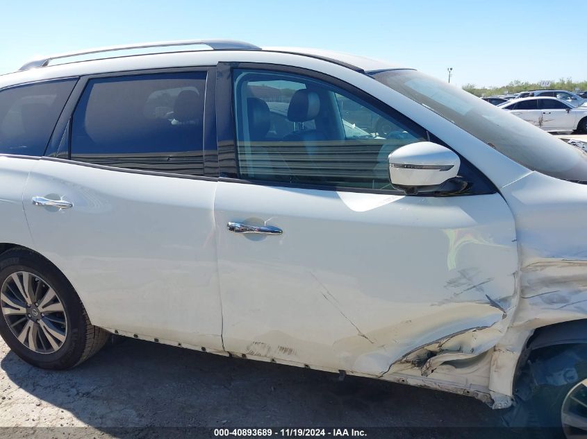 2018 Nissan Pathfinder Sl VIN: 5N1DR2MN6JC610084 Lot: 40893689