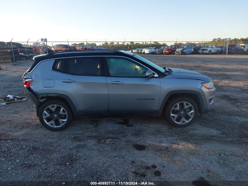 2018 Jeep Compass Limited Fwd VIN: 3C4NJCCB8JT376029 Lot: 40893711