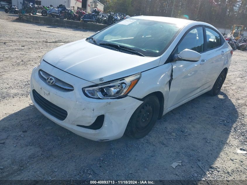 2016 Hyundai Accent Se VIN: KMHCT4AE5GU081629 Lot: 40893713