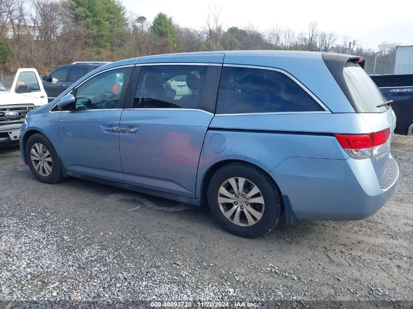 2014 Honda Odyssey Ex-L VIN: 5FNRL5H61EB066859 Lot: 40893728