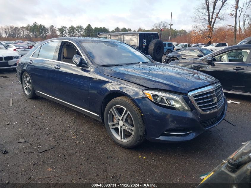 2016 Mercedes-Benz S 550, 4Matic