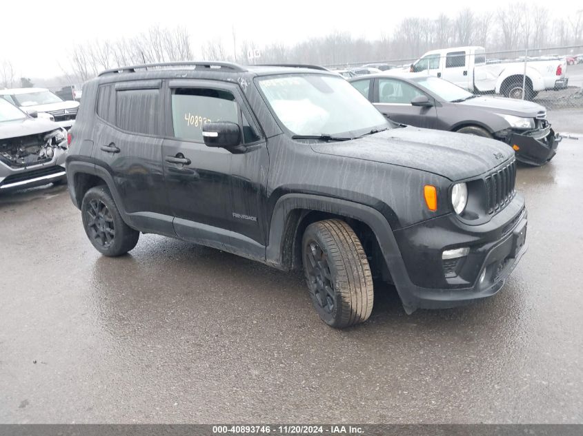 2019 Jeep Renegade Altitude 4X4 VIN: ZACNJBBB2KPK91978 Lot: 40893746