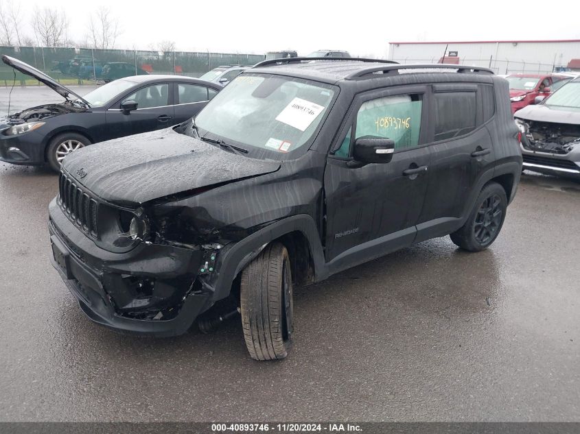 2019 Jeep Renegade Altitude 4X4 VIN: ZACNJBBB2KPK91978 Lot: 40893746