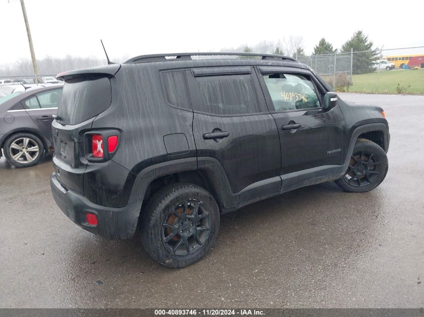 2019 Jeep Renegade Altitude 4X4 VIN: ZACNJBBB2KPK91978 Lot: 40893746