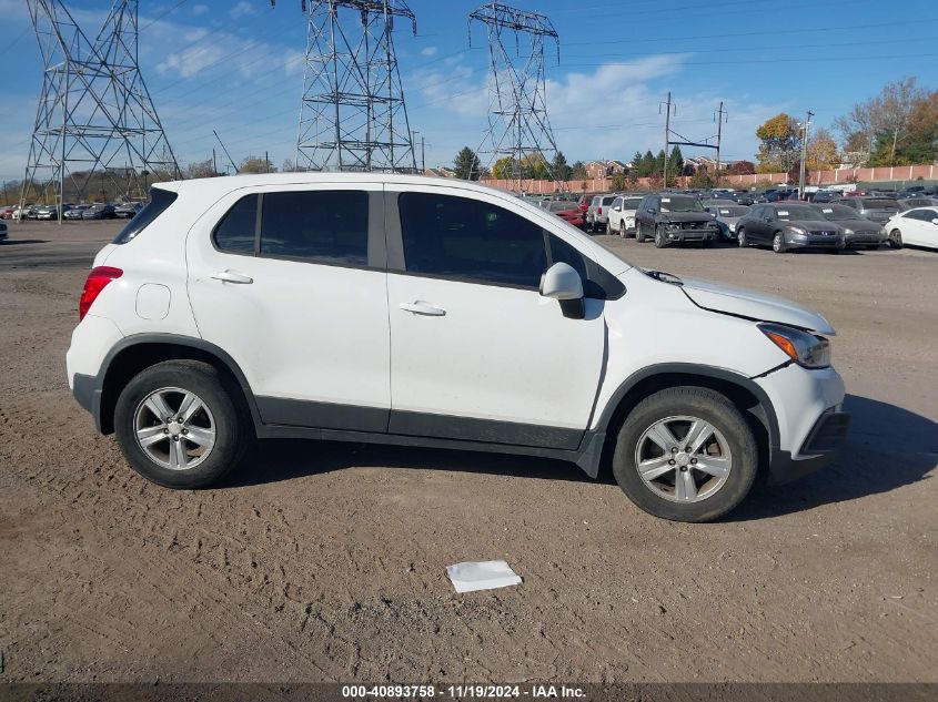 2017 Chevrolet Trax Ls VIN: 3GNCJNSB9HL269092 Lot: 40893758