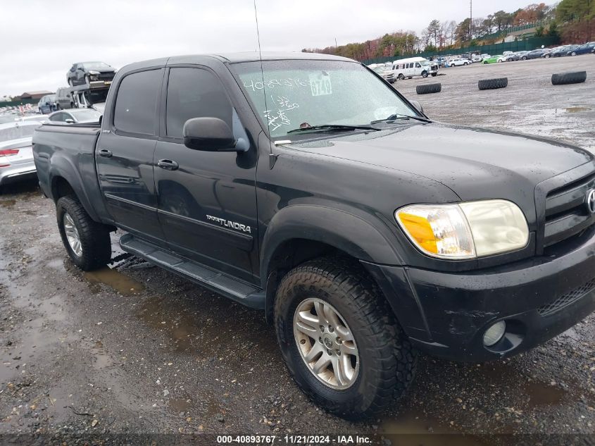 2005 Toyota Tundra Limited V8 VIN: 5TBDT48155S496830 Lot: 40893767