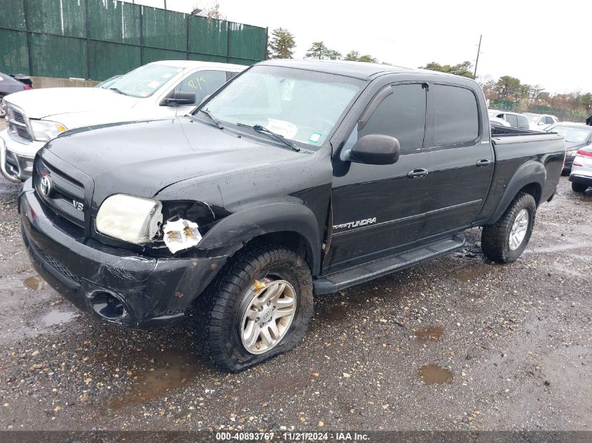 2005 Toyota Tundra Limited V8 VIN: 5TBDT48155S496830 Lot: 40893767