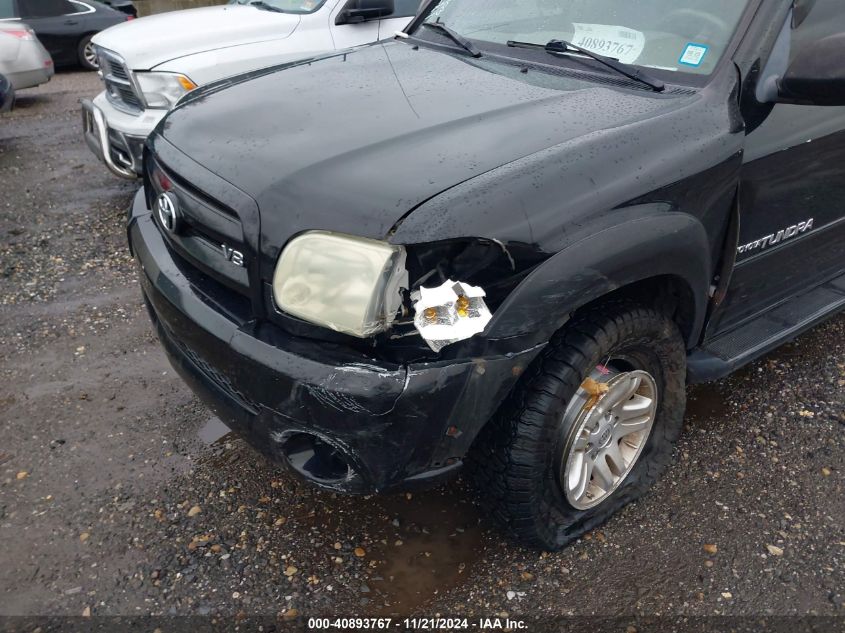 2005 Toyota Tundra Limited V8 VIN: 5TBDT48155S496830 Lot: 40893767