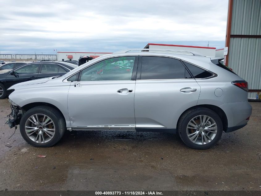 2013 Lexus Rx VIN: 2T2ZK1BAXDC090570 Lot: 40893773