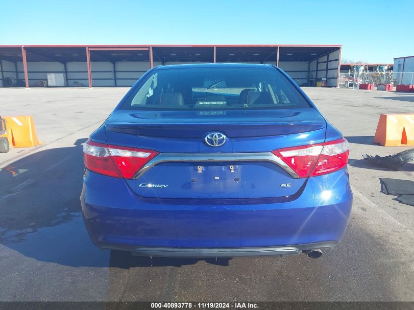 2016 Toyota Camry Se VIN: 4T1BF1FK4GU512560 Lot: 40893778