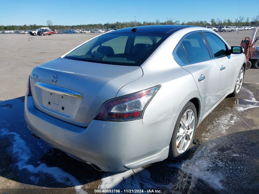 2012 Nissan Maxima 3.5 Sv VIN: 1N4AA5AP1CC868110 Lot: 40893786