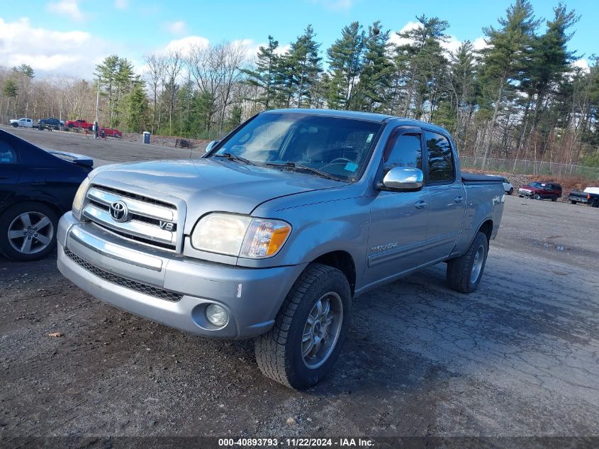 2005 Toyota Tundra Sr5 V8 VIN: 5TBDT441X5S493878 Lot: 40893793