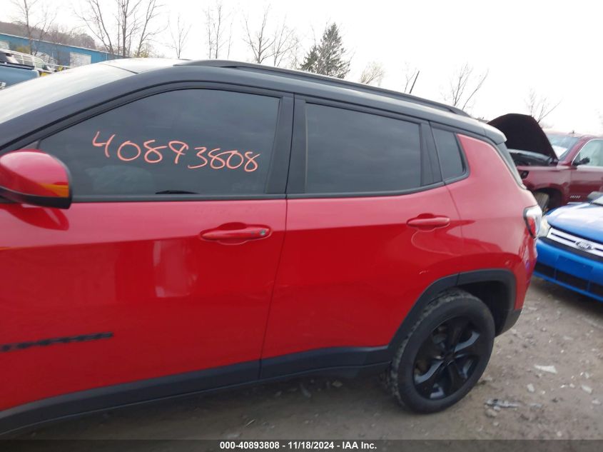 2020 Jeep Compass Altitude 4X4 VIN: 3C4NJDBB4LT139791 Lot: 40893808