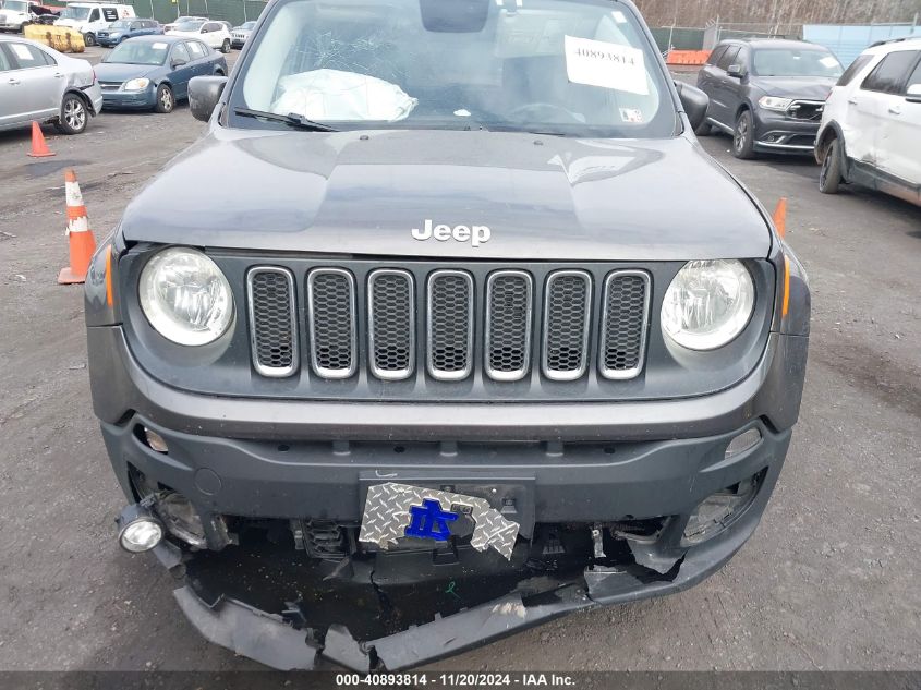 2016 Jeep Renegade Latitude VIN: ZACCJBBT5GPD41444 Lot: 40893814