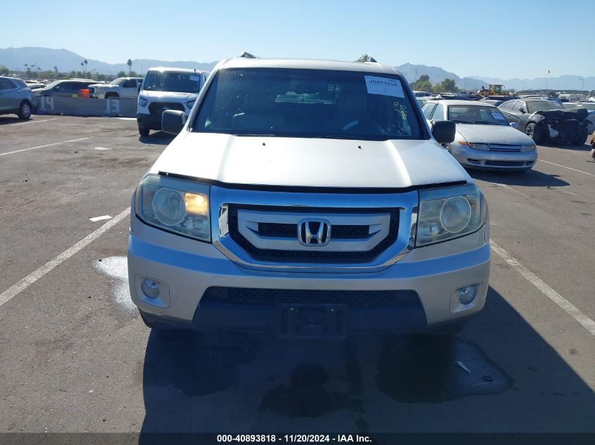 2011 Honda Pilot Ex-L VIN: 5FNYF4H60BB020111 Lot: 40893818